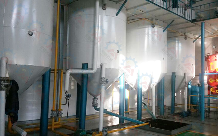 宜春20噸大豆壓榨設備15噸連續精煉油設備